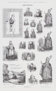 Religiöse Themen (Gravur) von French School