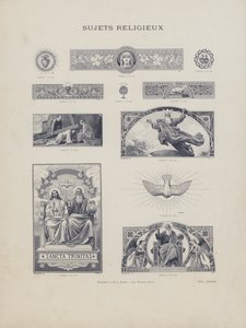 Religiöse Themen von French School