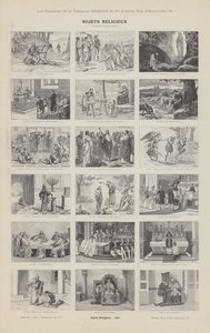 Religiöse Themen von French School