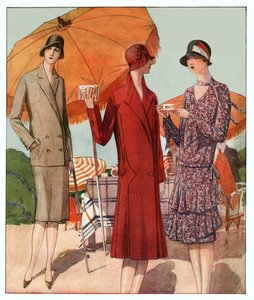 Sommermantel. 1929 (Gravur)