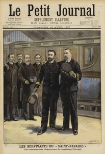 Überlebende des Untergangs der Ville de Saint Nazaire, 1897