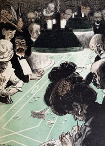 Spieltisch im Casino von Monte Carlo