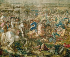 Wandteppich zeigt die Entlastung von Wien