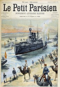 Das Baltische Geschwader durchquert den Suezkanal - in „Le Petit Parisien“ vom 11.12.1904