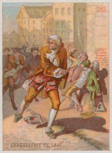 Der Bankrott von John Law von Lauriston von French School