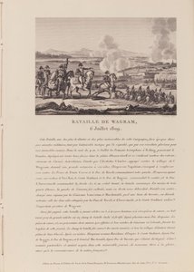 Die Schlacht von Wagram am 6. Juli 1809