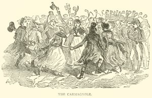 Die Carmagnole (Gravur) von French School