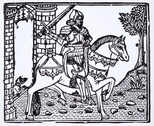 Der Cid, der legendäre spanische Held, der sowohl für die Muslime als auch für die Christen während der Reconquista kämpfte von French School