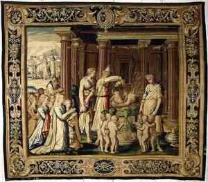 Die Krönungsopfergabe, ca. 1610