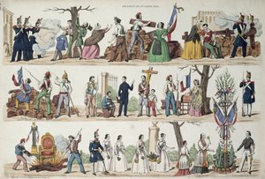 Die Ereignisse im Februar 1848 von French School