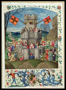 Die Festung des Glaubens, angegriffen von Ketzern