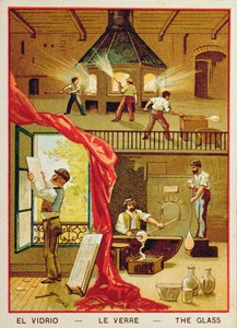 Das Glas, Illustration aus einem Kinderbuch