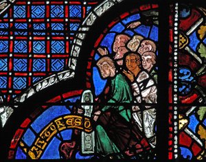 Das Fenster des barmherzigen Samariters: Die Stifter - Schuhmacher von French School