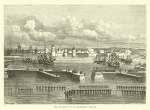 Der Hafen von La Rochelle von French School