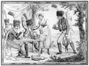 Die Husaren und die Marketenderin, 1803