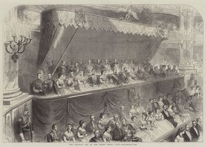 Die Kaiserloge an der Grand Opera, Paris von French School