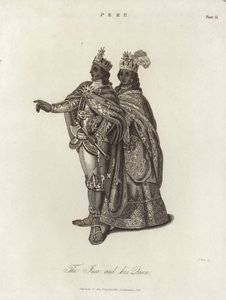 Der Inka und seine Königin von French School