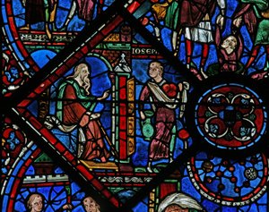 Das Joseph-Fenster: Jakob sendet Joseph zu seinen Brüdern