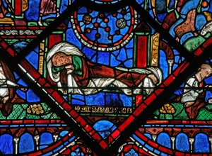 Das Joseph-Fenster: Er träumt, dass die Sterne sich vor ihm verneigen
