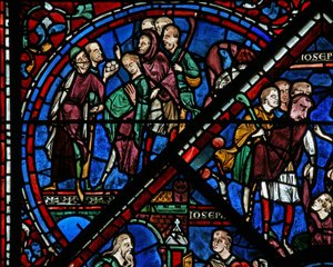 Das Joseph-Fenster: Er wird von seinen Brüdern verkauft