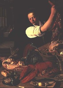 Die Küchenmagd von French School