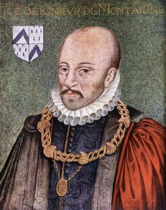 Der Herr von Montaigne - nach dem Gemälde im Musée Condé de Chantilly