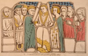 Die Hochzeit von Heinrich VI. von England und Margarete von Anjou, 1445, 1793