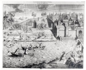 Das Massaker an den Hugenotten in Tours im Jahr 1562
