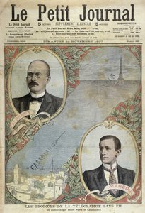 Die Wunder des telegrafischen Systems, Illustration aus Le Petit Journal, 24. November 1907