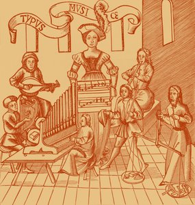 Die Personifikation der Musik
