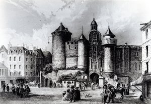 Das Petit Châtelet im siebzehnten Jahrhundert