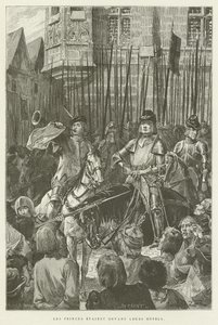 Die Prinzen standen vor ihren Häusern von French School