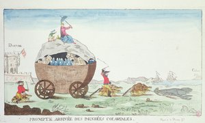 Die schnelle Ankunft von Kolonialwaren, 1807