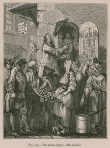 Der Psalmensänger (nach Cochin) von French School