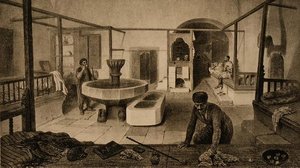 Der Ruheraum der Tartar-Bäder, veröffentlicht von Auguste Bry