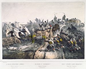 Der Rückzug der Franzosen aus Konstantinopel am 24. November 1836 von French School