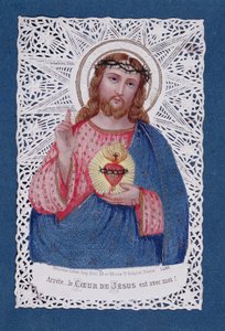 Das Heilige Herz Jesu, 2. Hälfte des 19. Jahrhunderts von French School