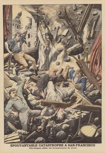 Das Erdbeben von San Francisco 1906 von French School