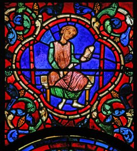Das St. Martin Fenster: Stifter - Schuhmacher