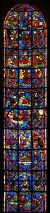 Das St. Nikolaus Fenster von French School