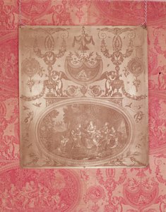 Die Geschichte von Telemachus, Platte zum Druck auf Toile de Jouy Stoff