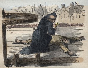 Die Folter von Jean Calas, Illustration aus Causes célèbres de tous les peuples...