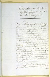 Der Vertrag von Mortefontaine, 30. September 1800