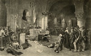 Der Prozess von Marie-Antoinette am 16. Oktober 1793