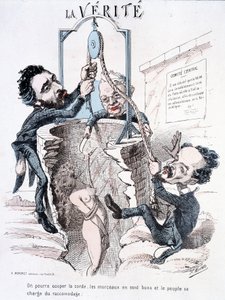 Die Wahrheit - Wir können das Seil durchschneiden, die Stücke sind gut und die Leute kümmern sich um das Mahlen (Thiers, Rochefort und... um einen Brunnen) von French School