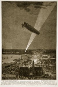 Die Zeppelin-Bombardierung von Antwerpen am 24. August 1914 trotz der Haager Konvention, 1914-19