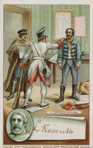 Die Verhaftung von Lajos Kossuth von French School