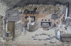 Der Bäcker, Illustration aus der Revue de l
