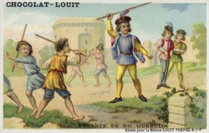 Die Kindheit von Bertrand du Guesclin von French School