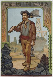Der Bergmann, um 1900